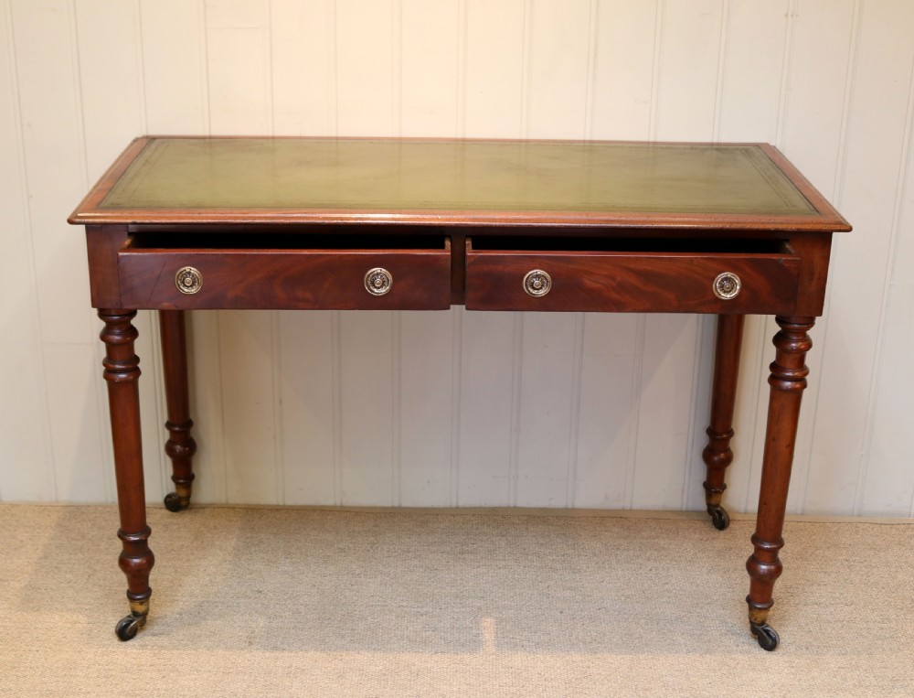 Late 19th Century Mahogany Writing Desk View III