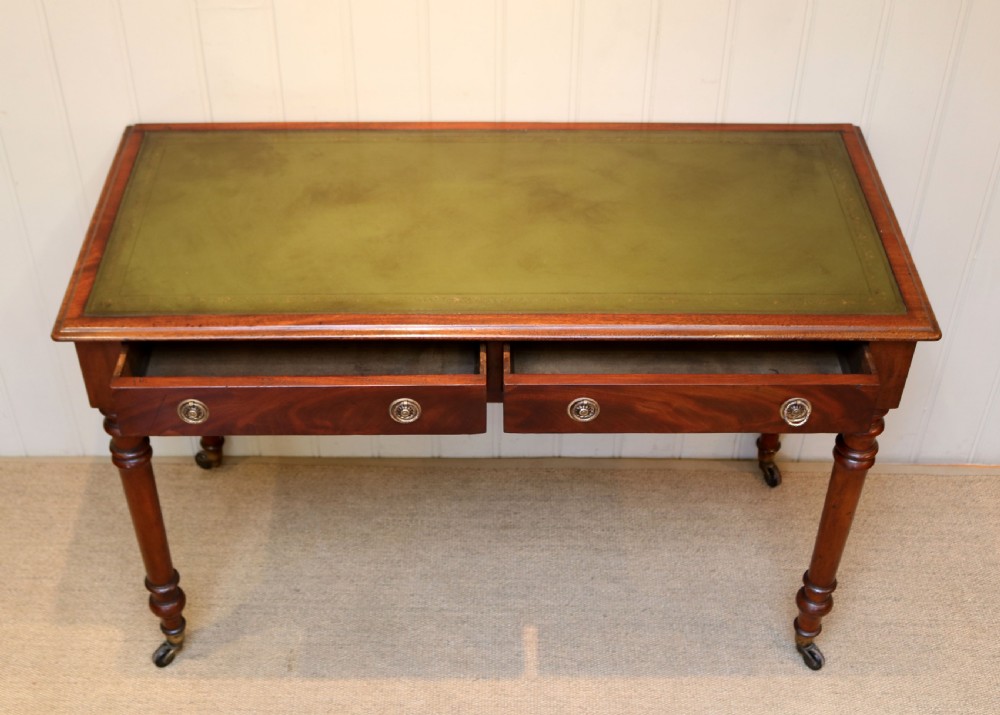 Late 19th Century Mahogany Writing Desk View IV