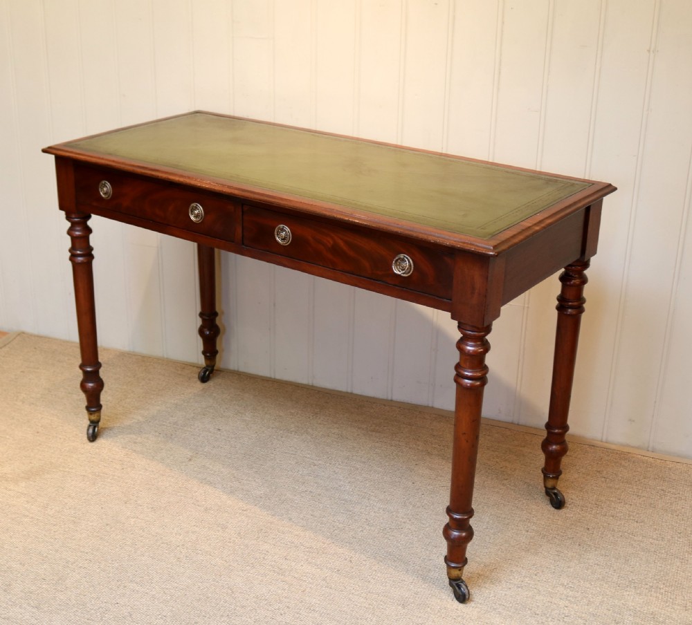 Late 19th Century Mahogany Writing Desk View V