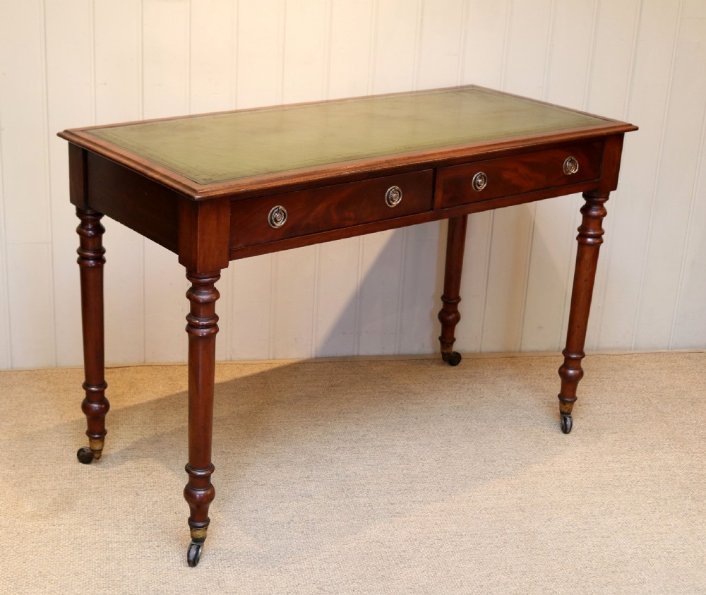Late 19th Century Mahogany Writing Desk View VI