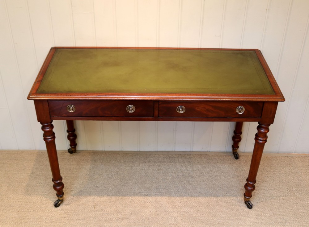 Late 19th Century Mahogany Writing Desk View VII
