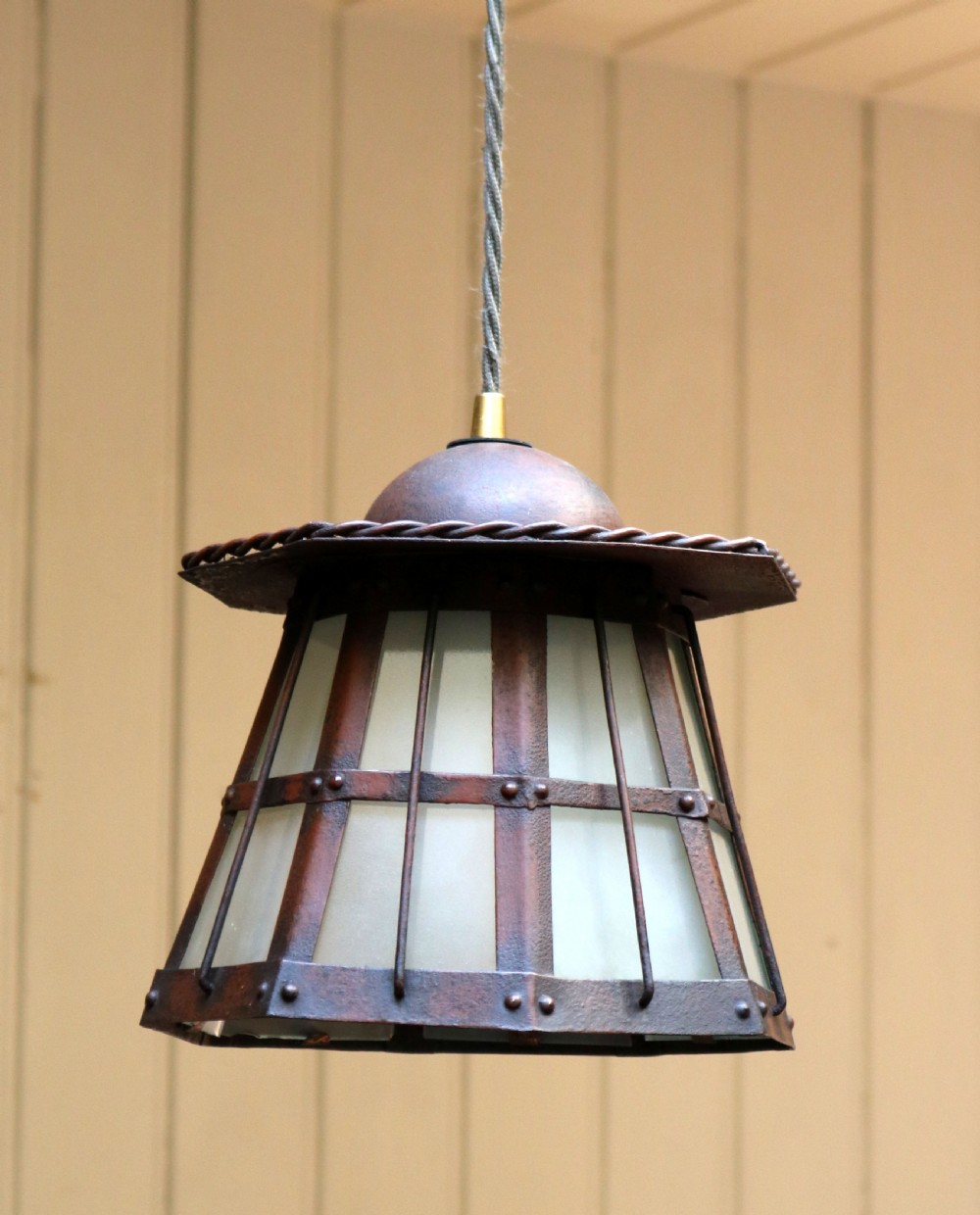 Arts And Crafts Hall Lantern View II