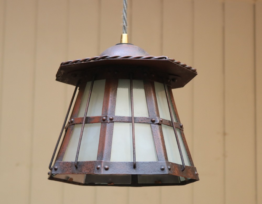 Arts And Crafts Hall Lantern View IV