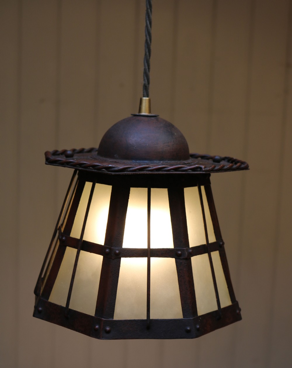 Arts And Crafts Hall Lantern View V