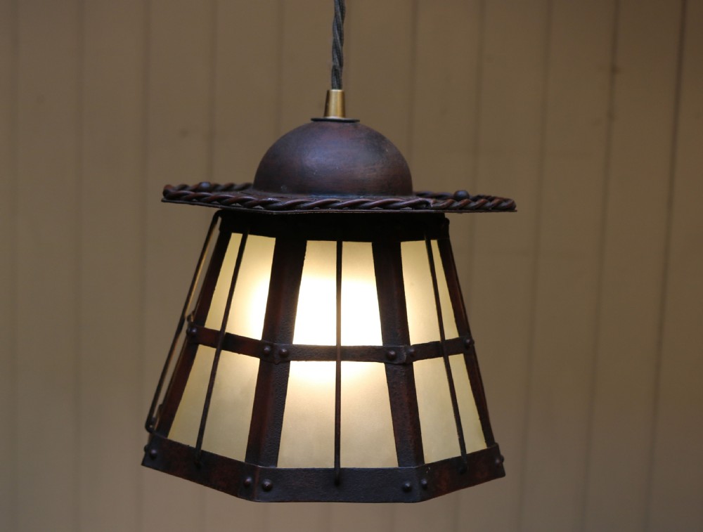 Arts And Crafts Hall Lantern View VII