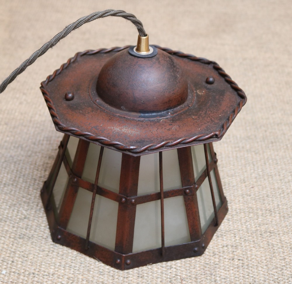 Arts And Crafts Hall Lantern View VIII