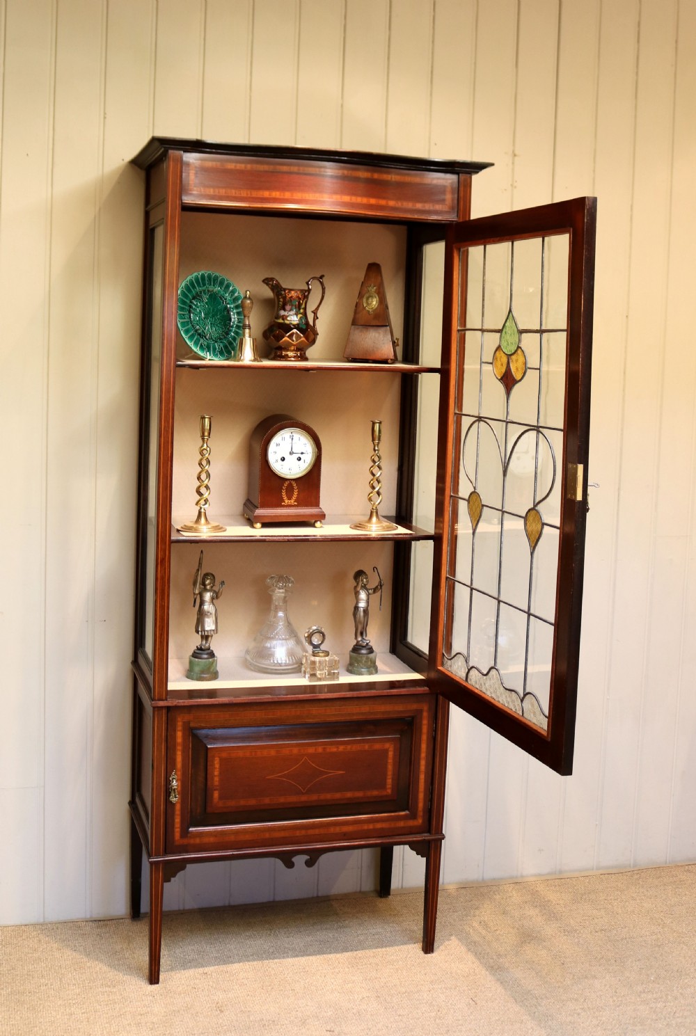 Mahogany Art Nouveau Display Cabinet View II