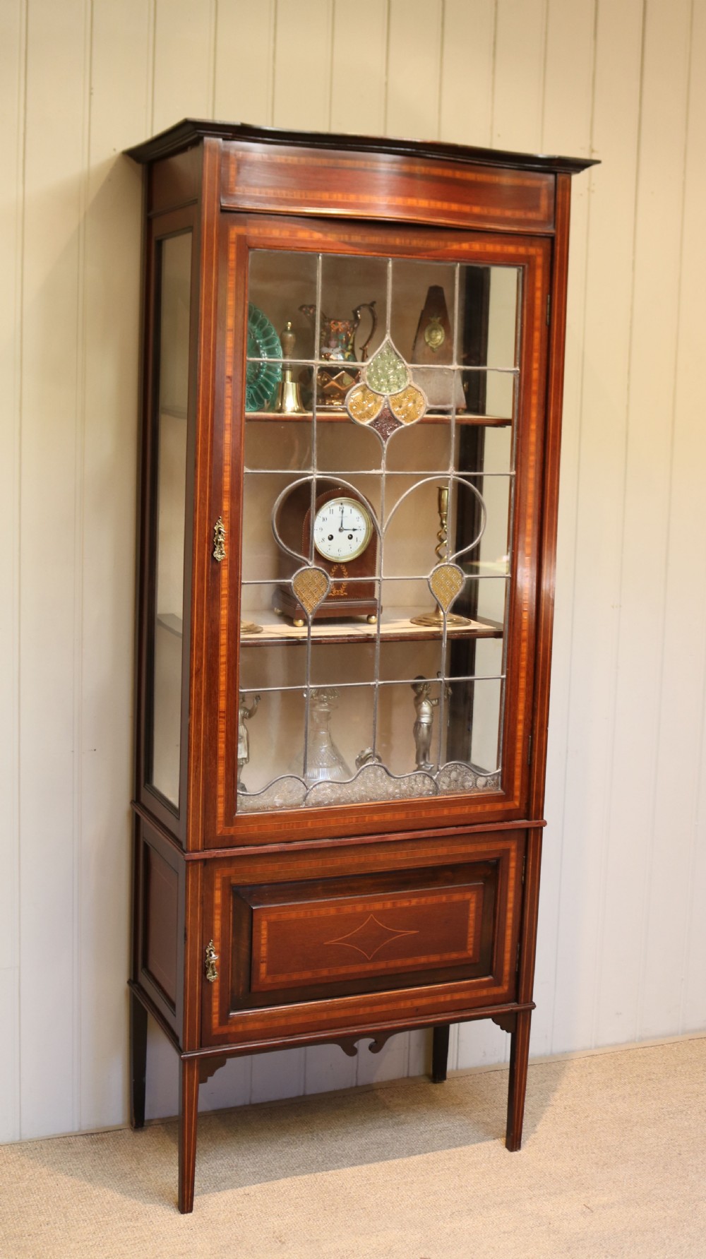 Mahogany Art Nouveau Display Cabinet View IV