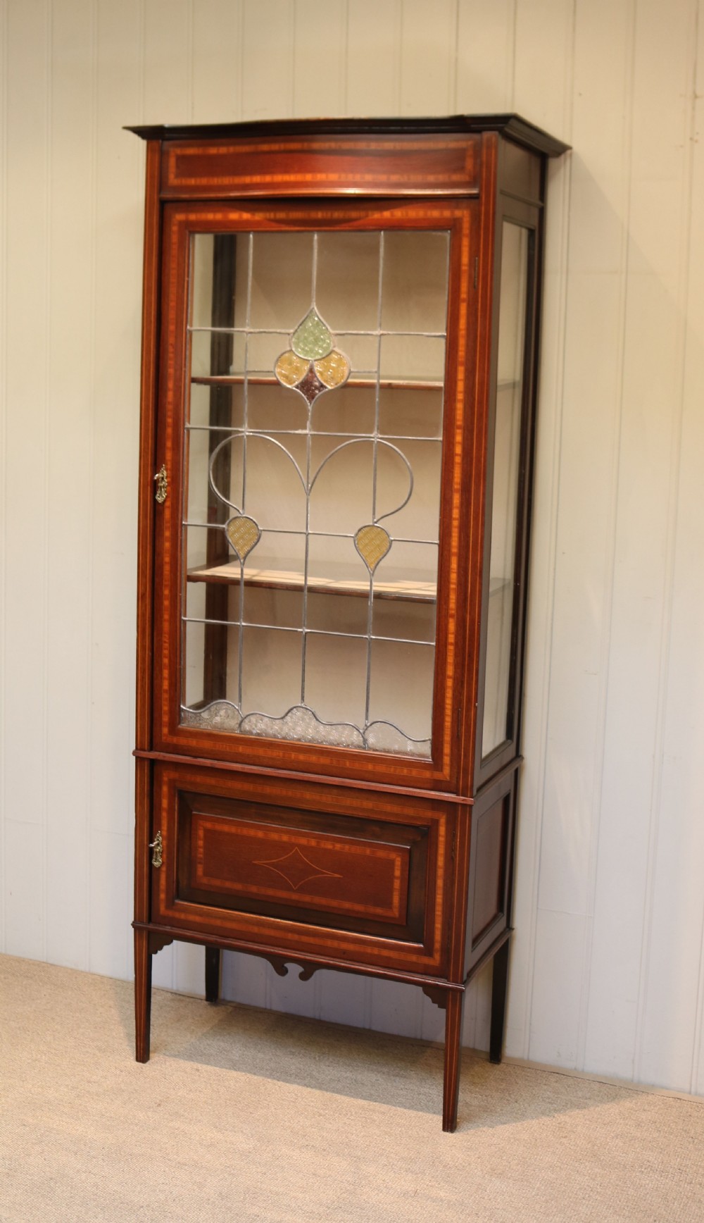 Mahogany Art Nouveau Display Cabinet View V