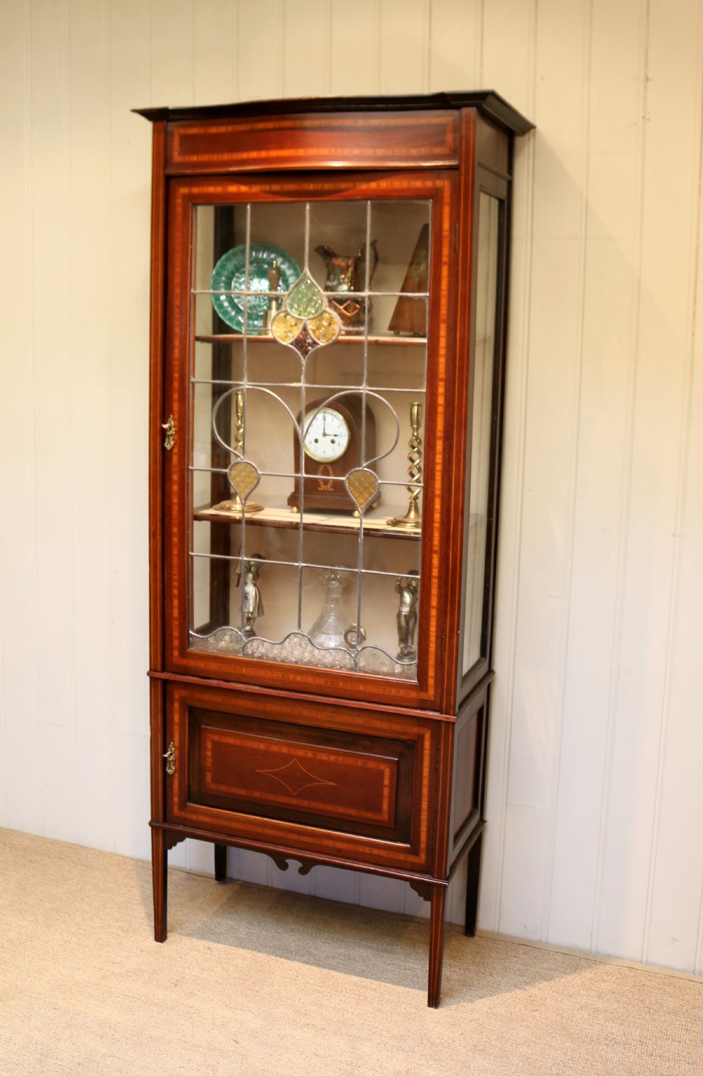 Mahogany Art Nouveau Display Cabinet View VI