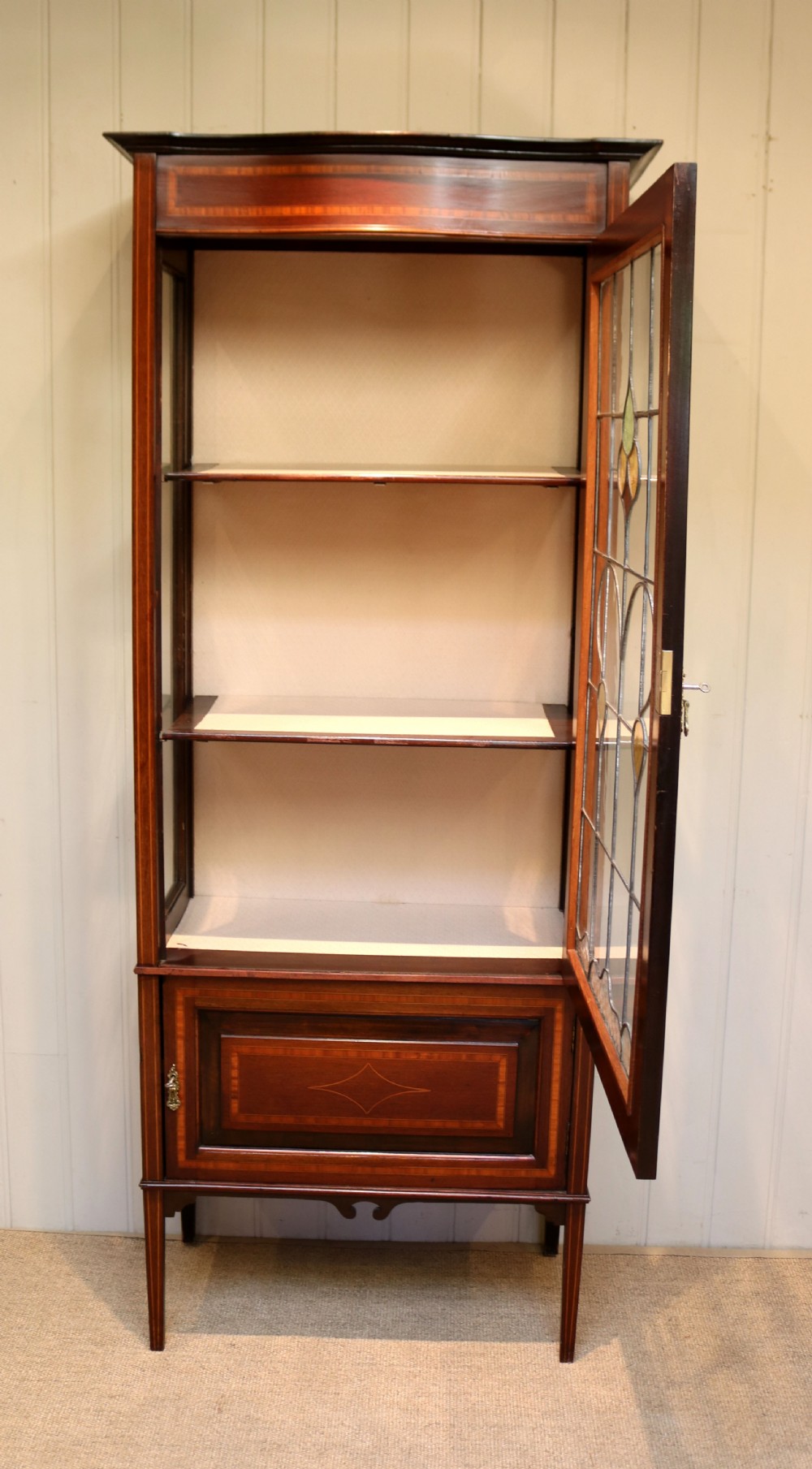 Mahogany Art Nouveau Display Cabinet View VII