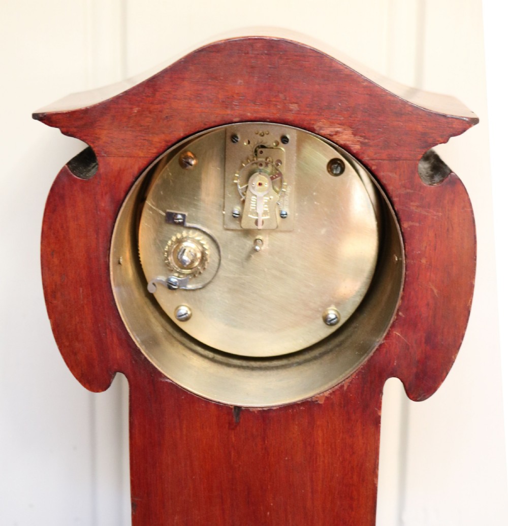 Art Nouveau Mahogany Mantel Clock View VI
