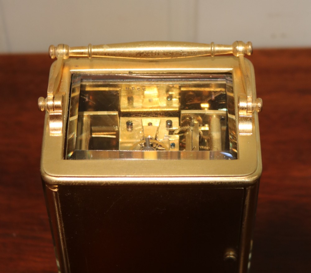 Early Bell Striking Carriage Clock View VI