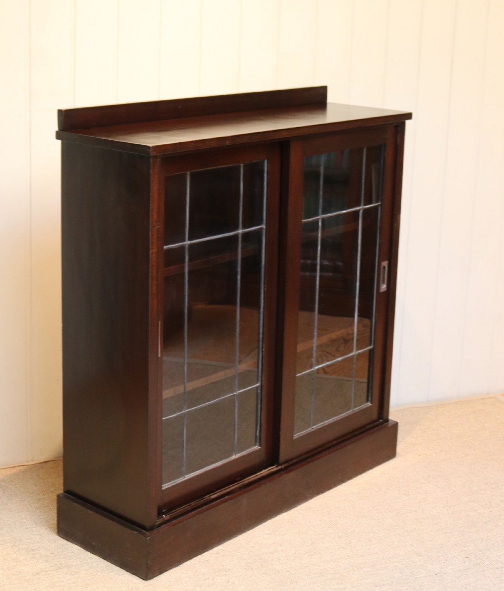 Mahogany Glazed Bookcase View VIII