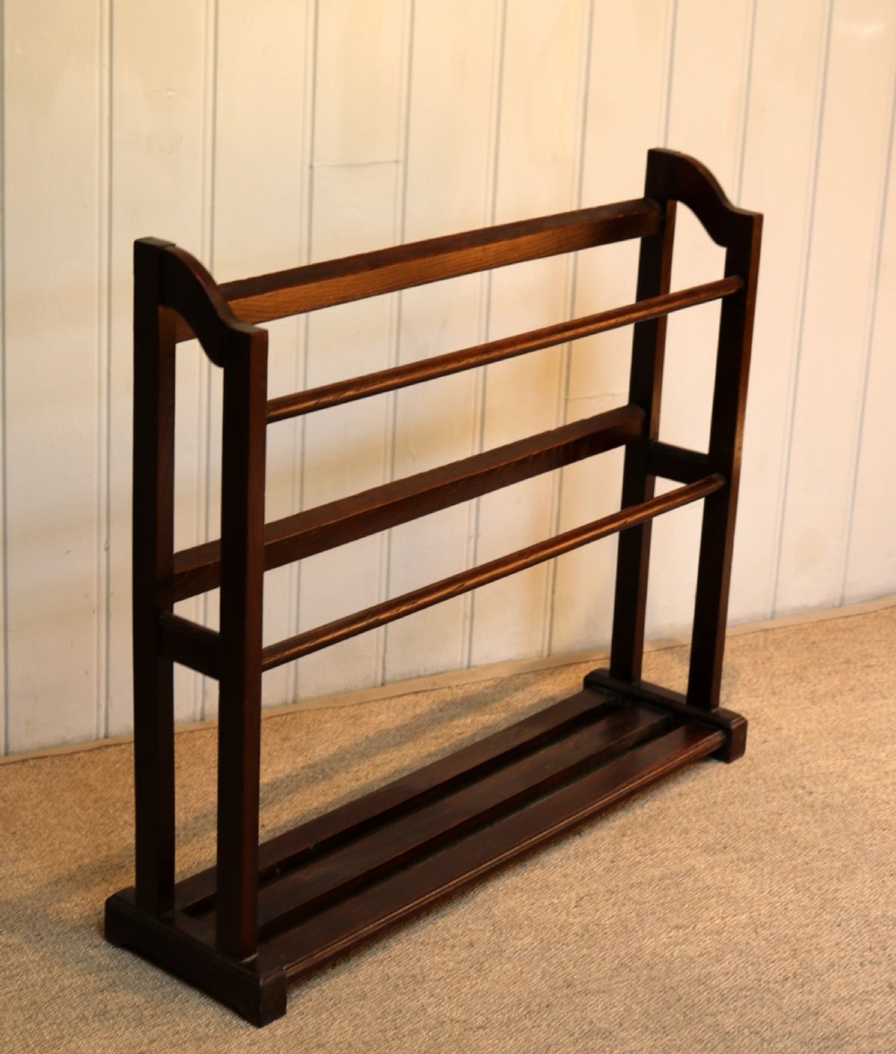 Oak Towel Rail