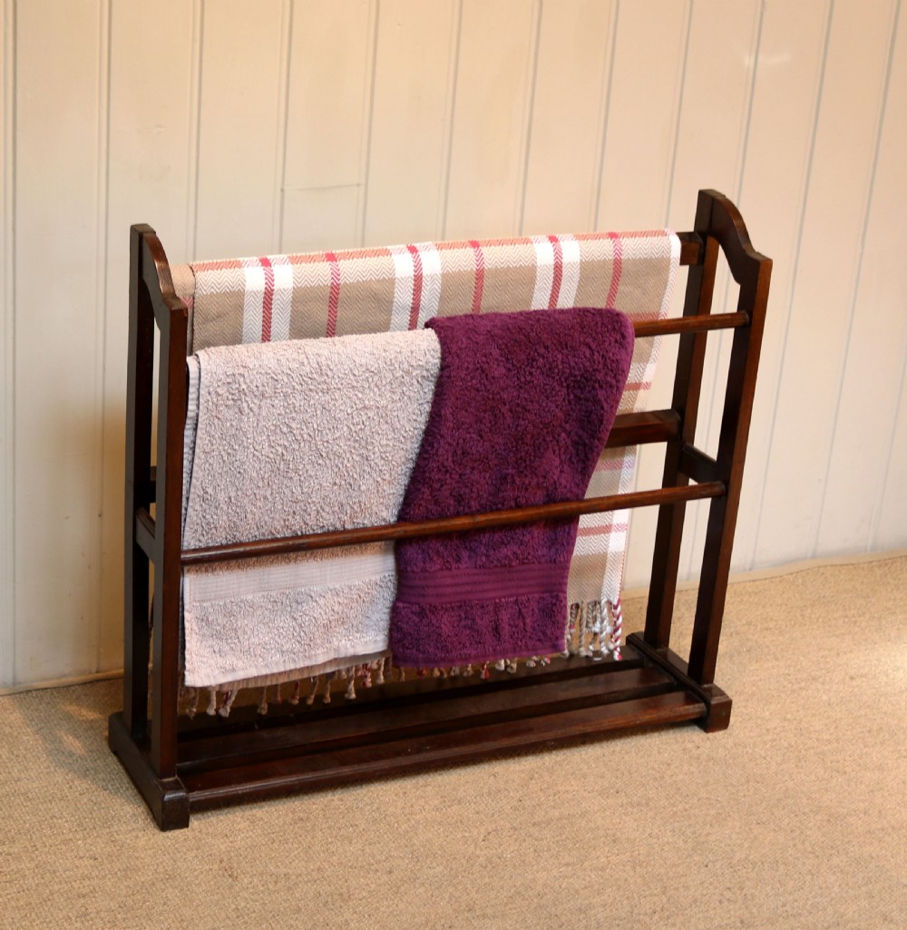 Oak Towel Rail View VIII
