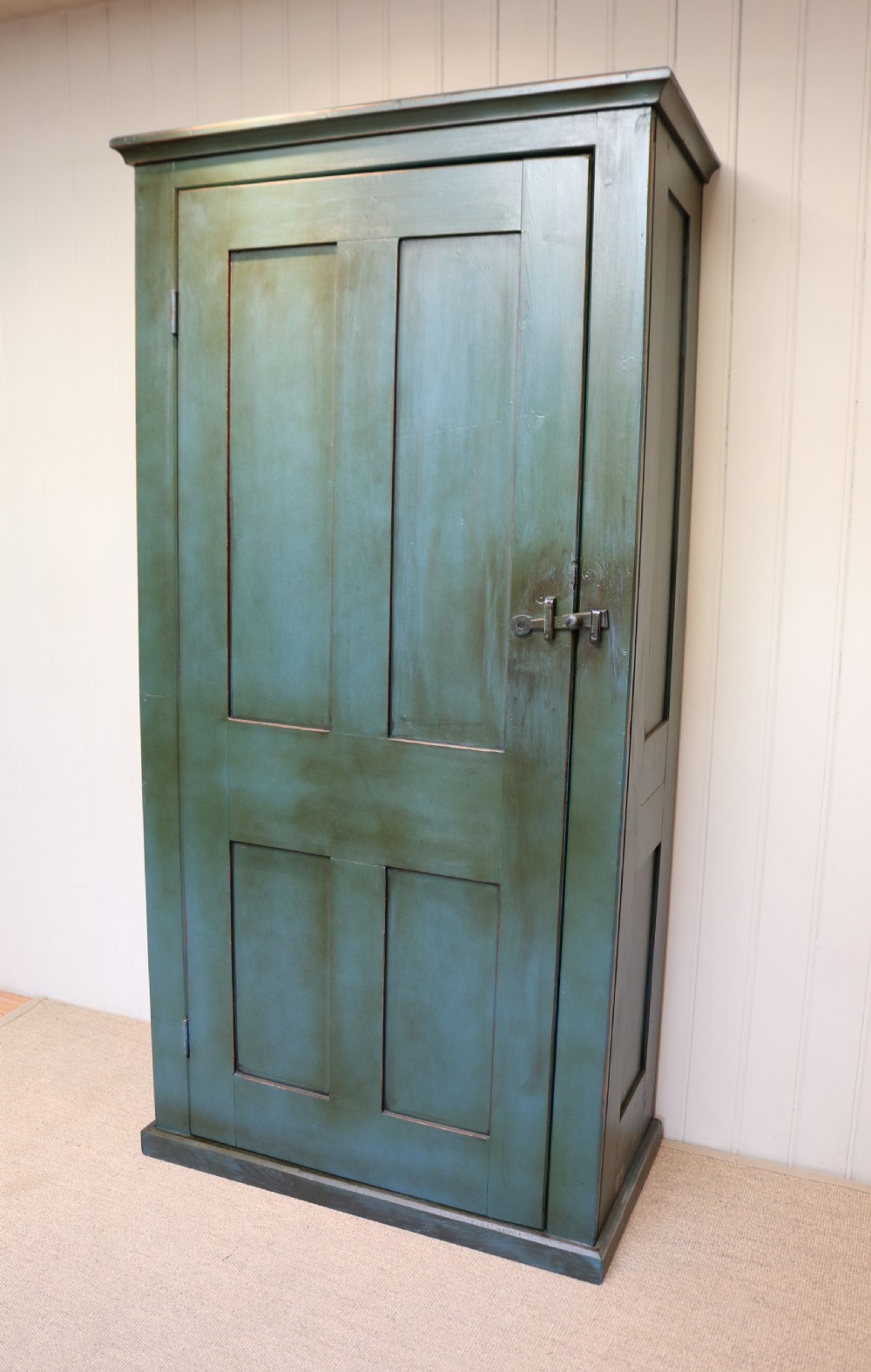 Late 19th Century Painted Single Door Cupboard View II
