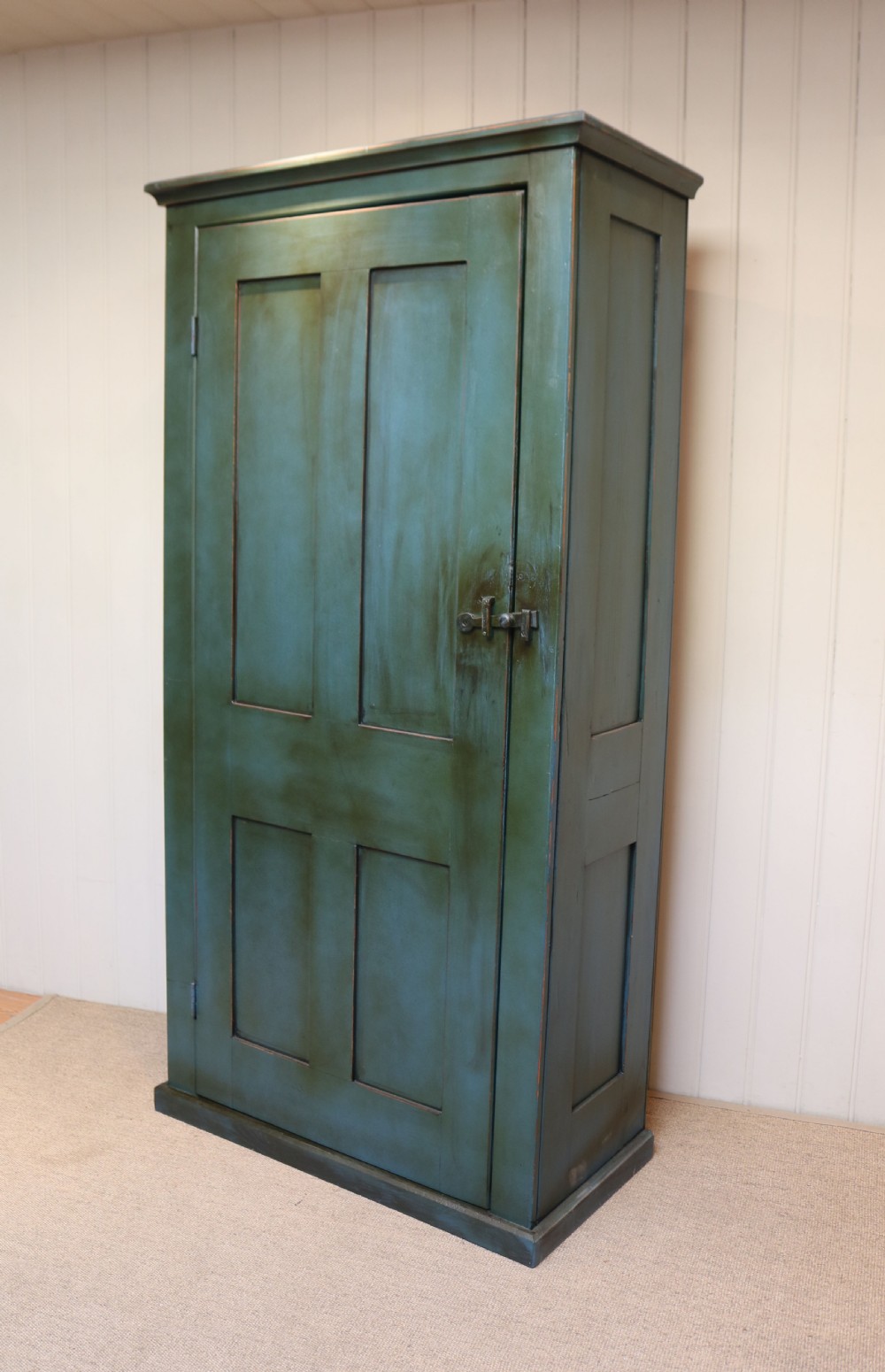 Late 19th Century Painted Single Door Cupboard View VII