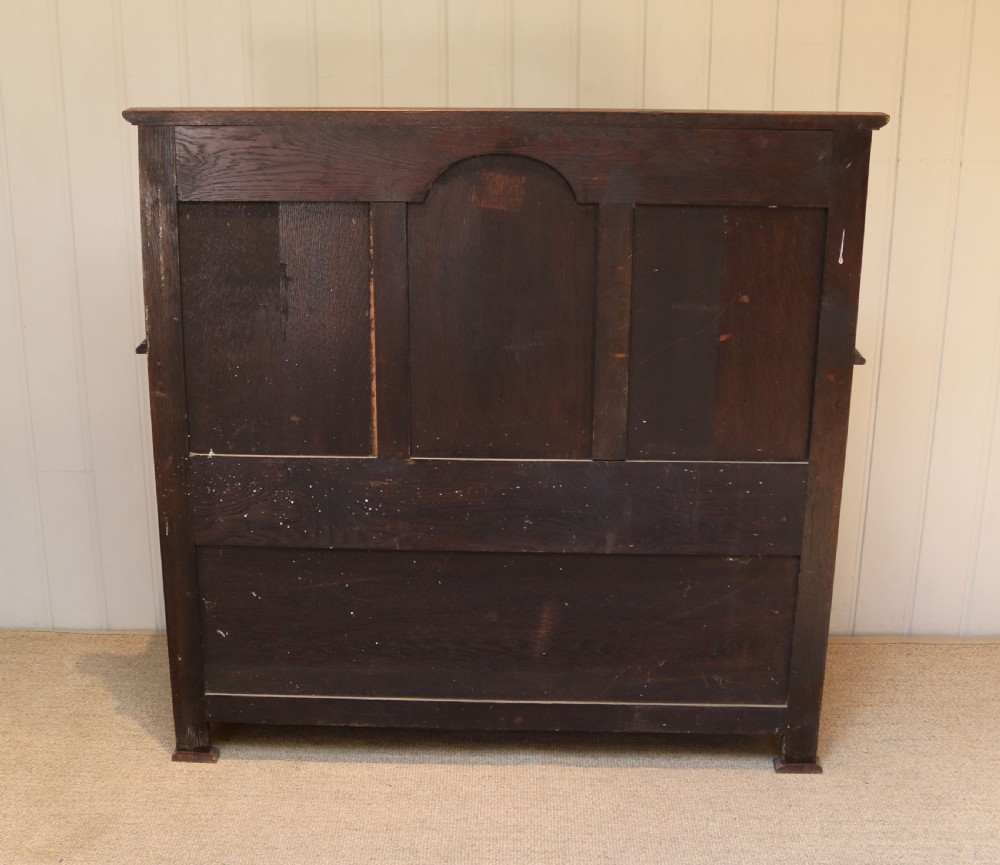 Edwardian Oak Bench View IX