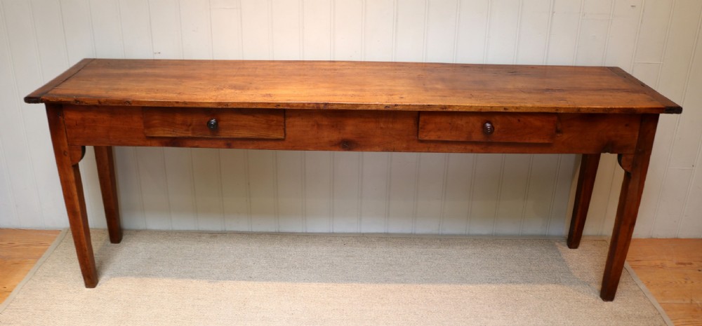 French Provincial Fruit Wood Dresser Base