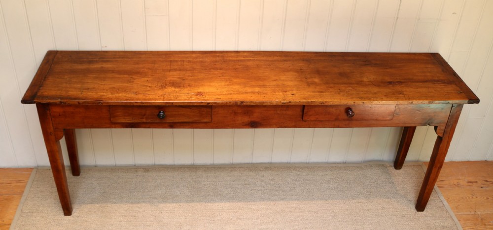 French Provincial Fruit Wood Dresser Base View II