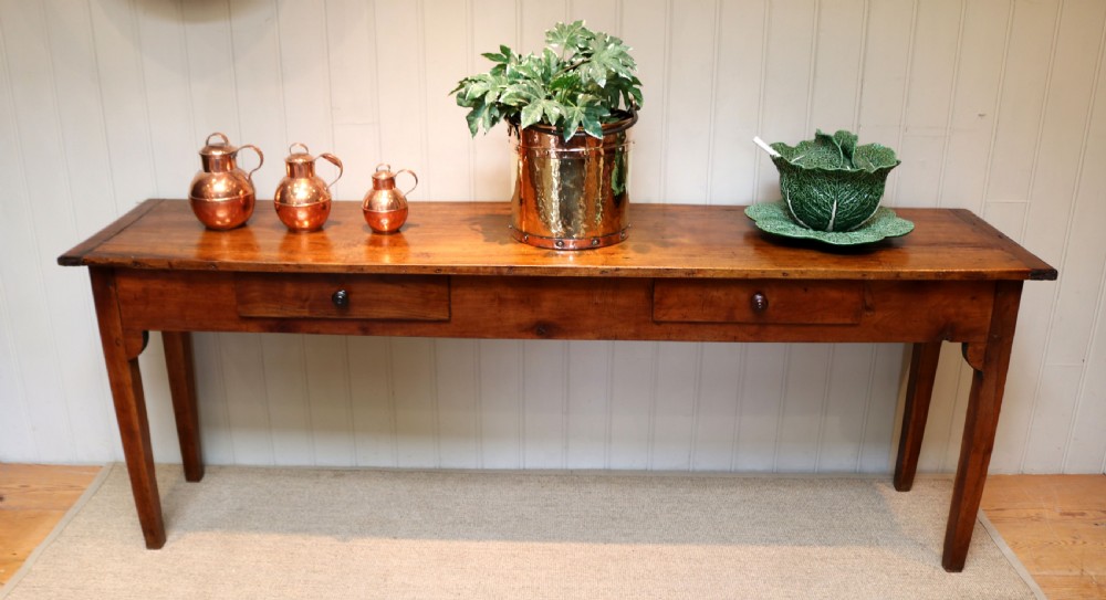 French Provincial Fruit Wood Dresser Base View IV