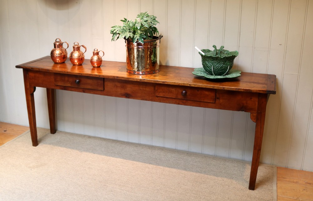 French Provincial Fruit Wood Dresser Base View VII