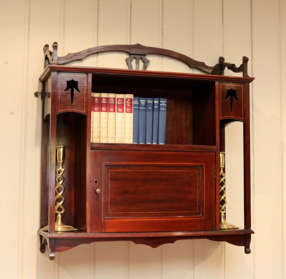 Edwardian Mahogany Wall Cabinet View III