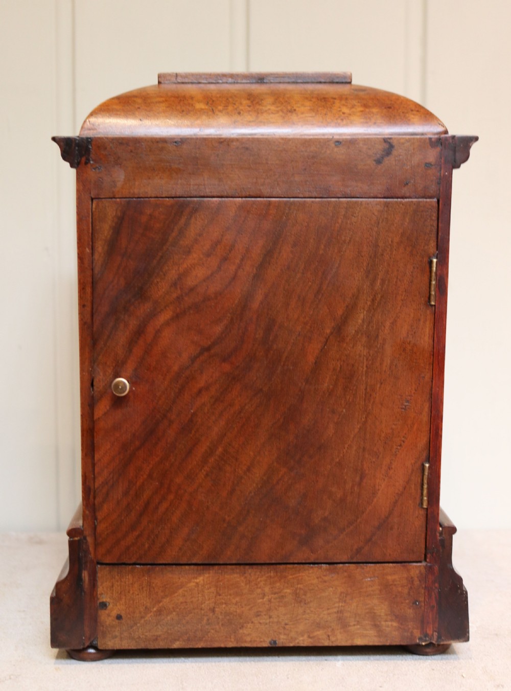 Arts and Crafts Walnut Mantel Clock View X