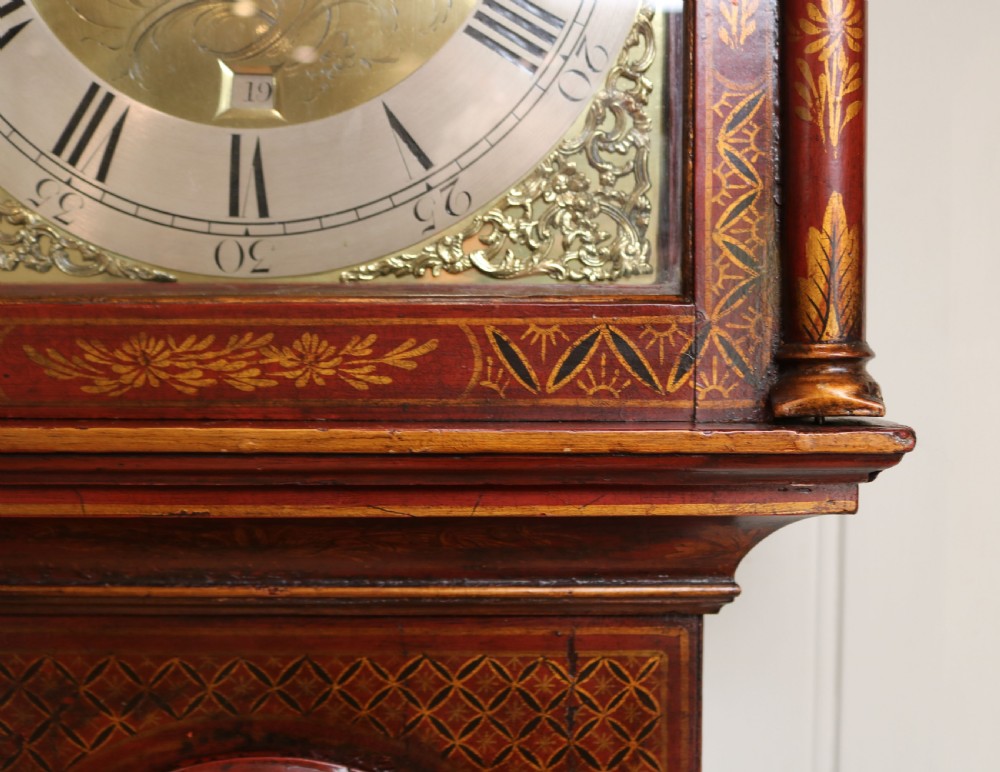  Chinoiserie Longcase Clock View VII