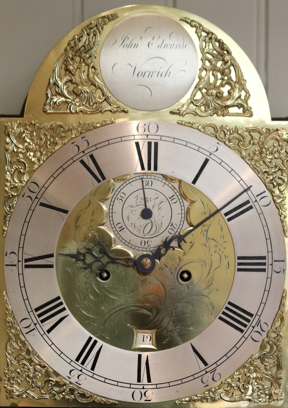  Chinoiserie Longcase Clock View XIV