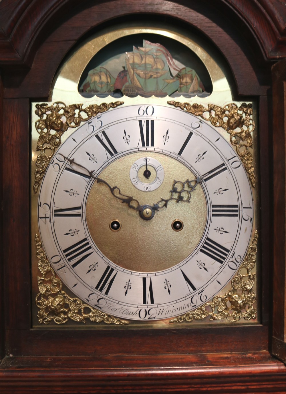  Longcase Clock with Rocking Ships Automaton View IX