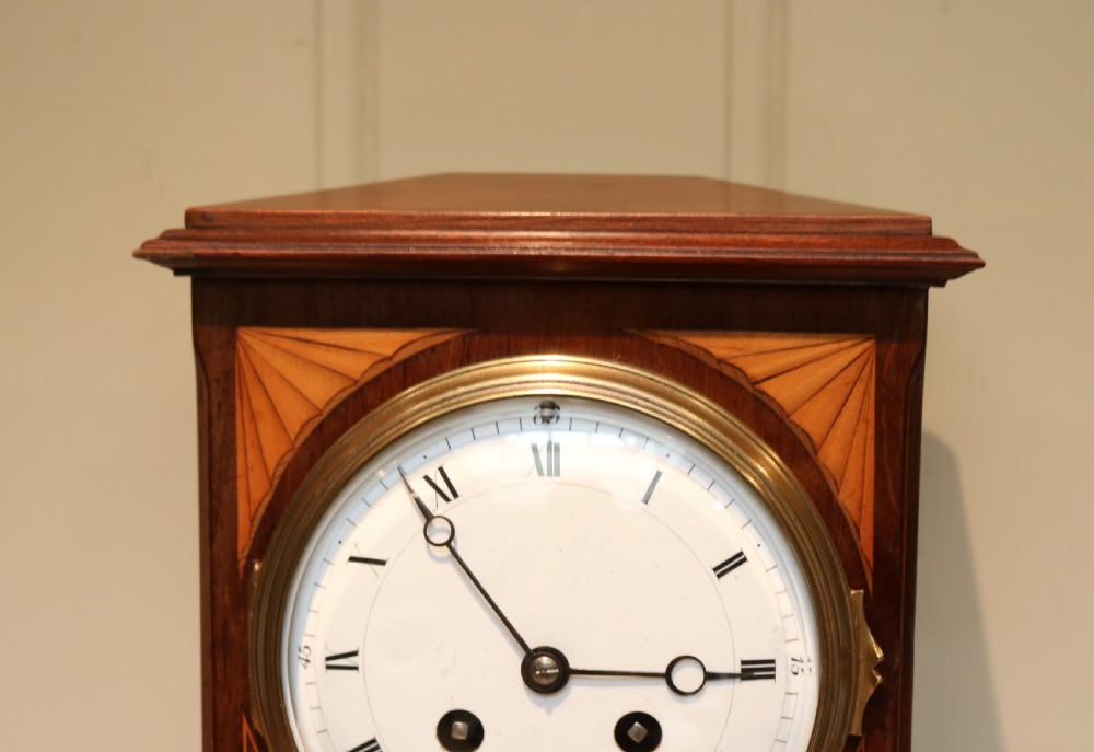 Edwardian Chamfer Top Mantel Clock View IV