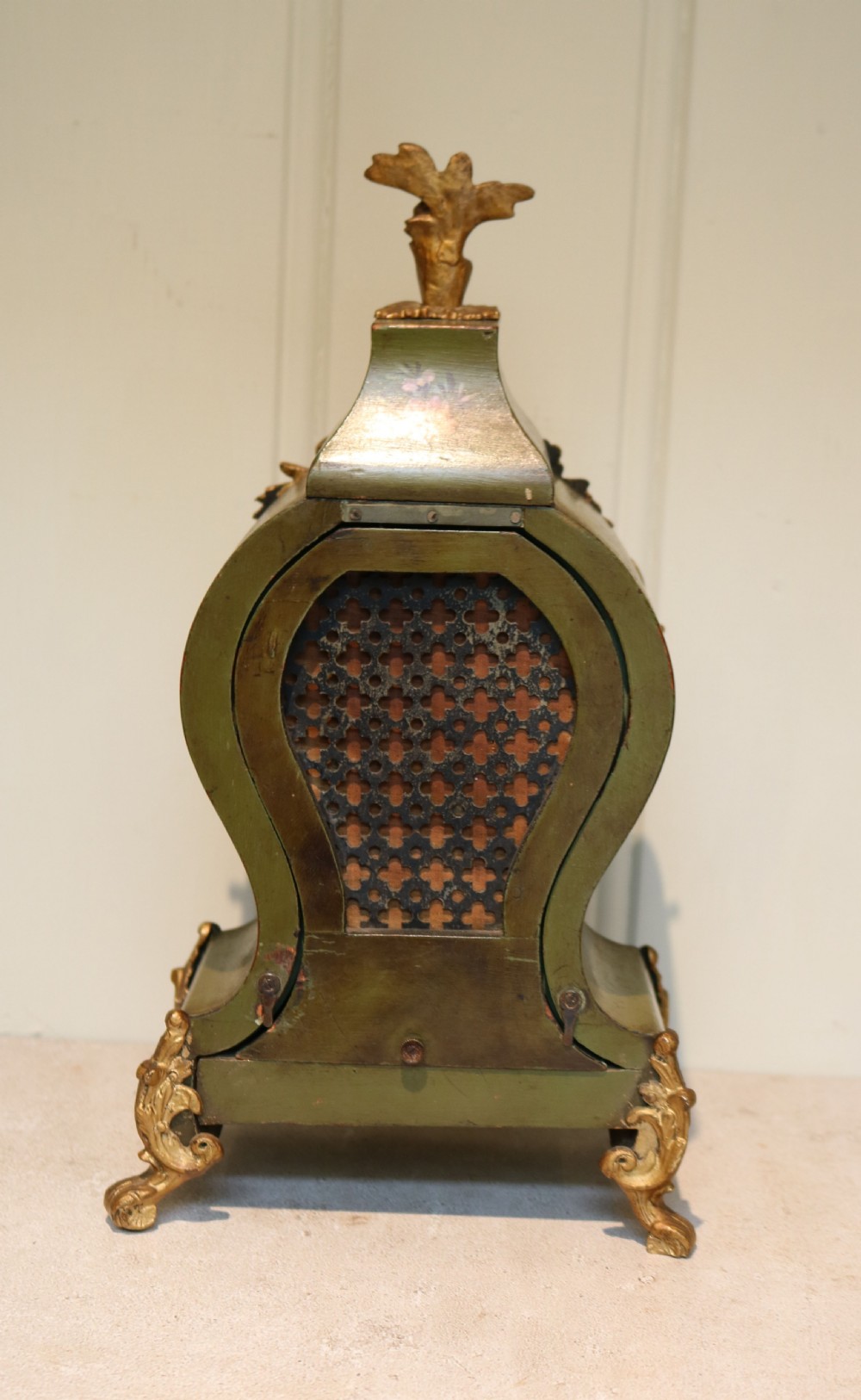 Small French Waisted Mantel Clock View VII