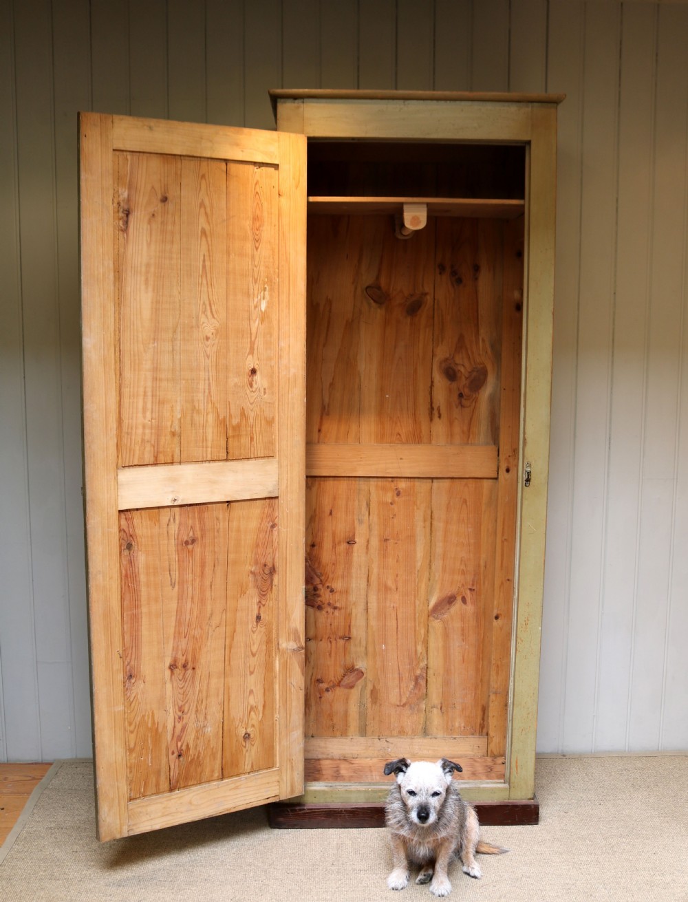 Rustic French Painted Cupboard View IV