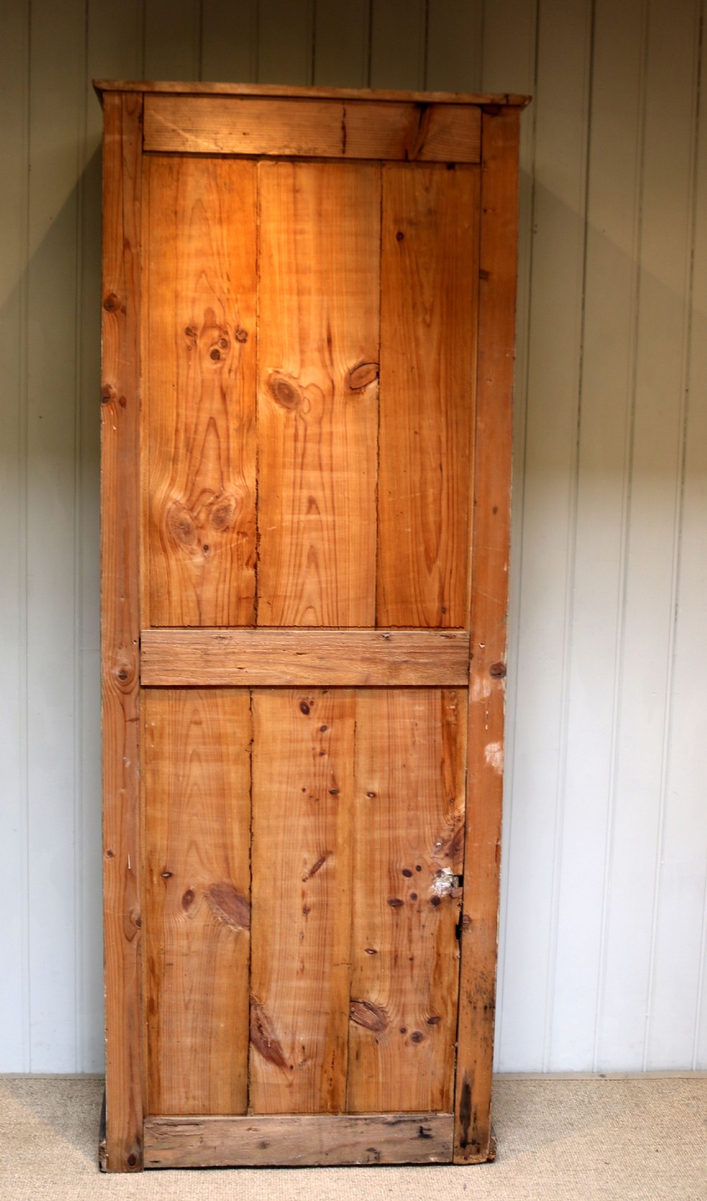 Rustic French Painted Cupboard View X