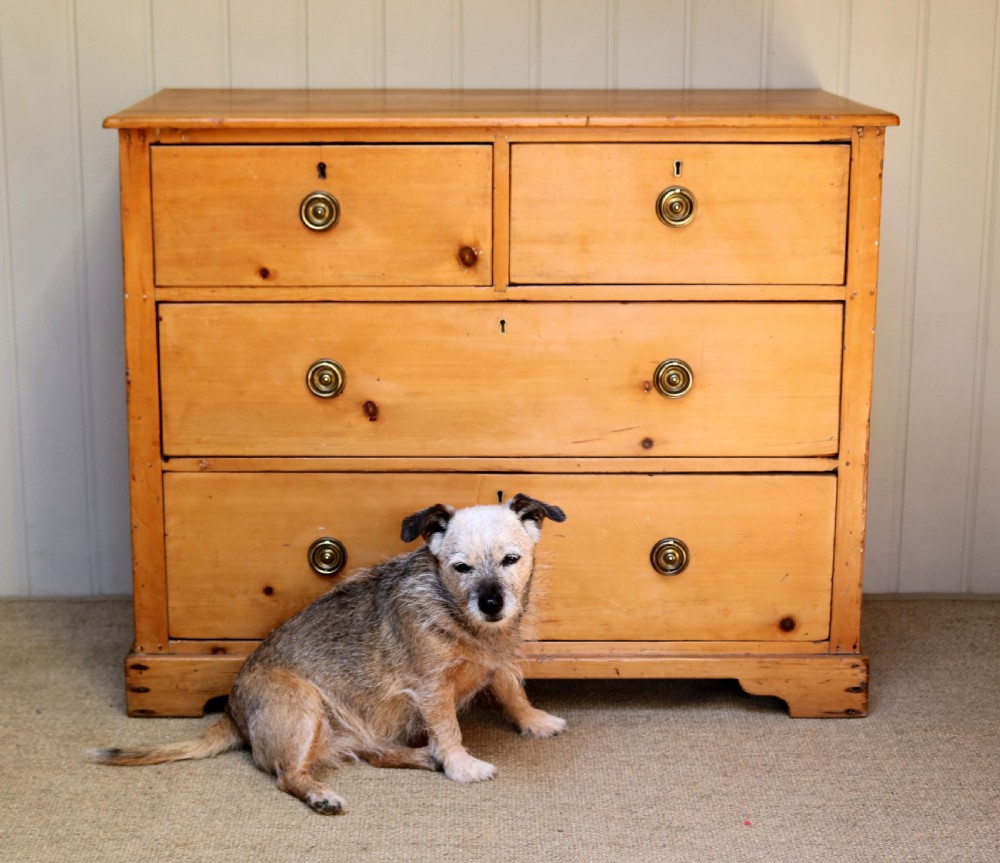 Small Proportioned Pine Chest Of Drawers View VI
