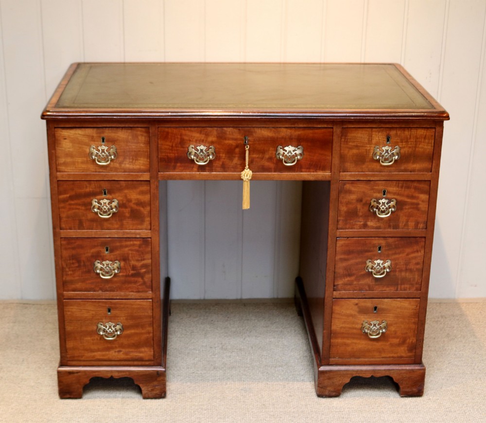  Early 19th Century Mahogany Pedestal Desk