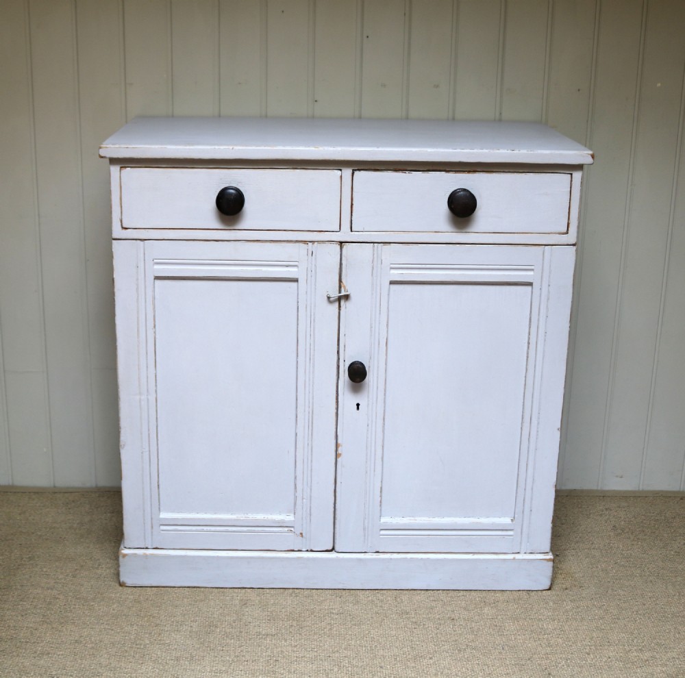 Painted Pine Side Cabinet