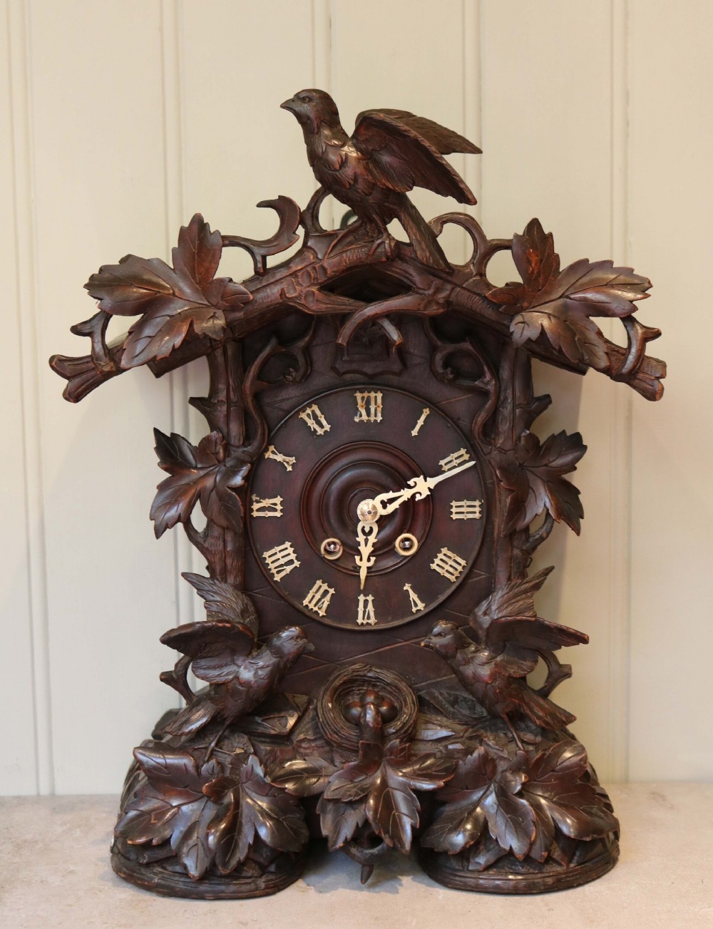 Black Forest Cuckoo Mantel Clock