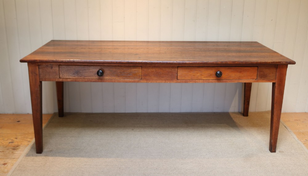 French Oak Farmhouse Table