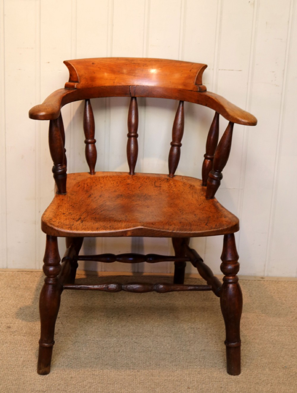 Elm and Beech Bow Armchair
