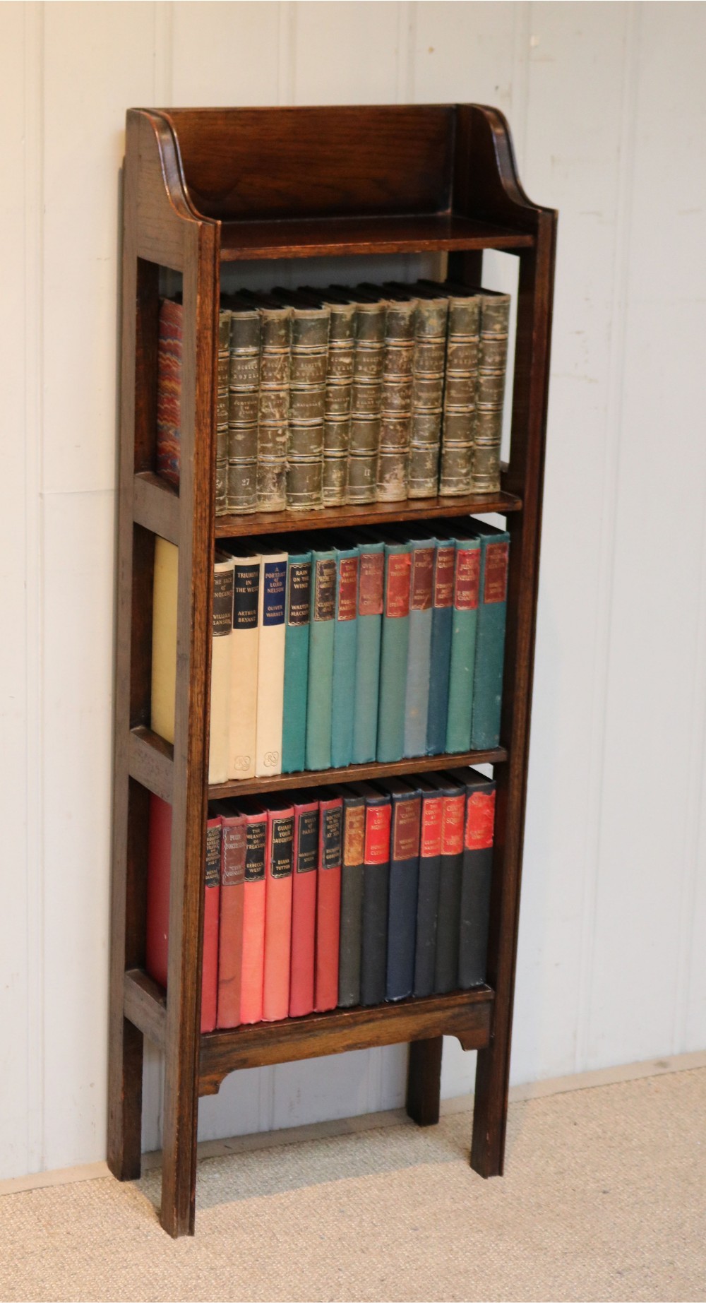 Small Oak Open Bookcase