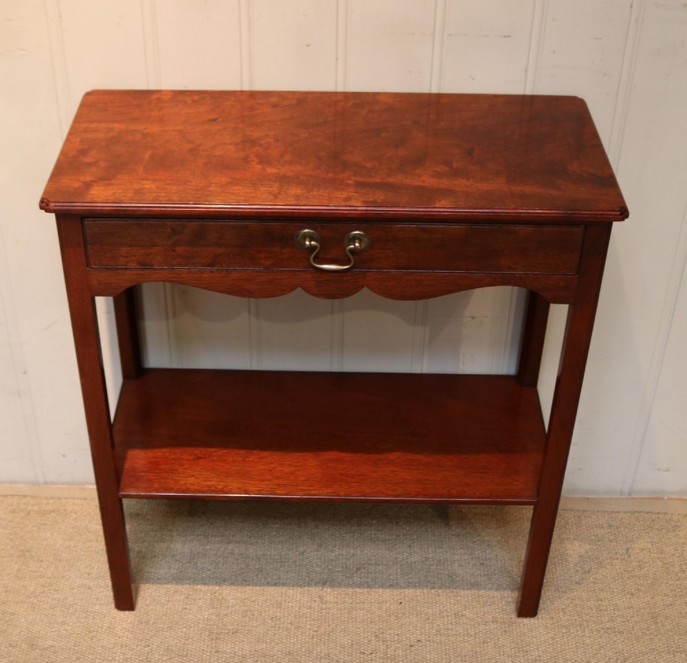 Edwardian Style Mahogany Side Table
