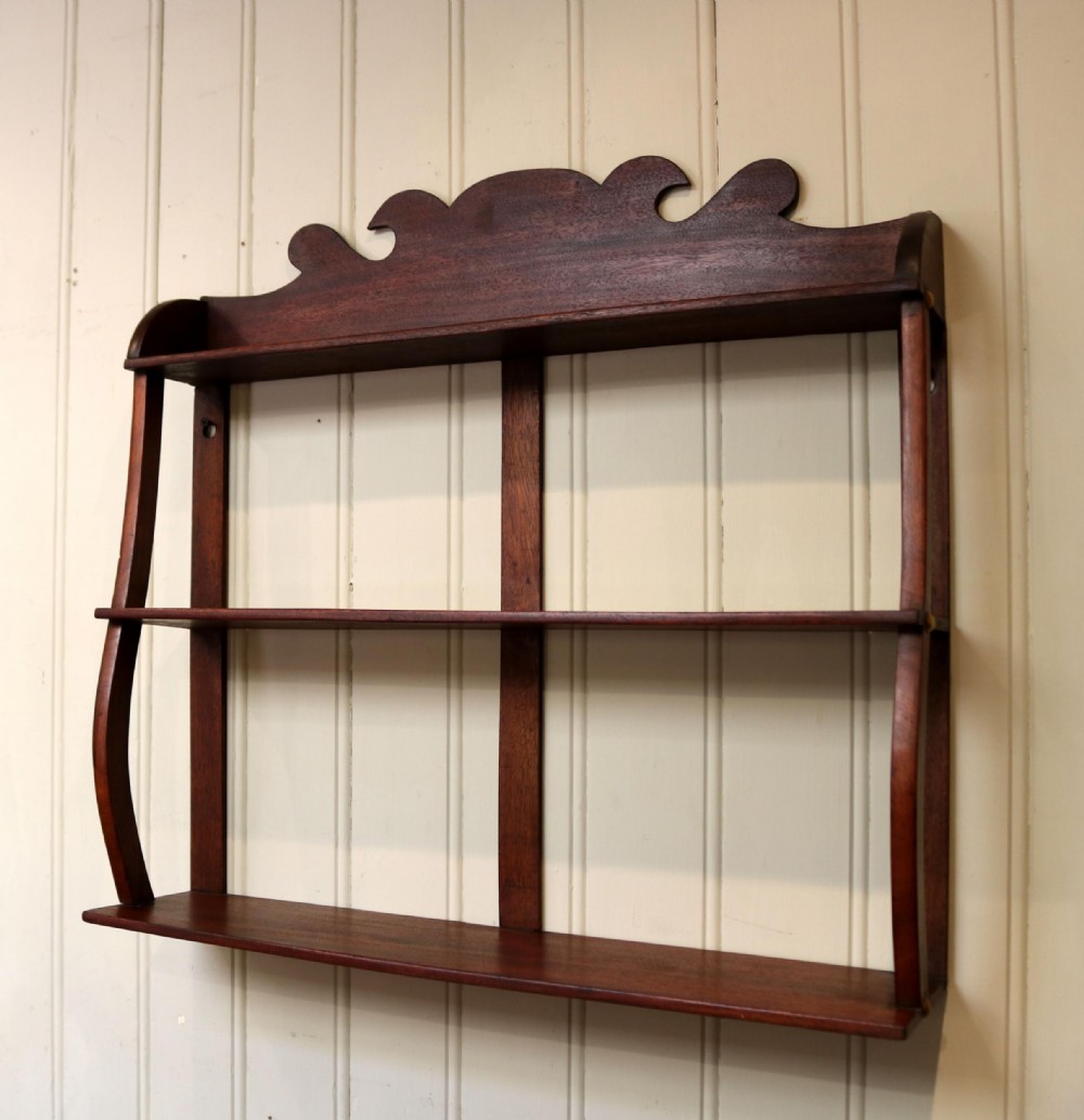 Early 19th Century Mahogany Wall Shelves