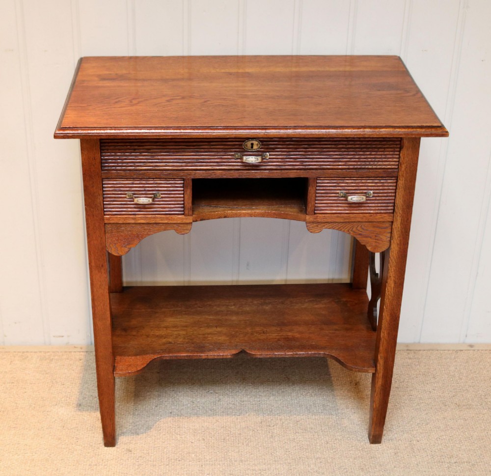 French Oak Side Table