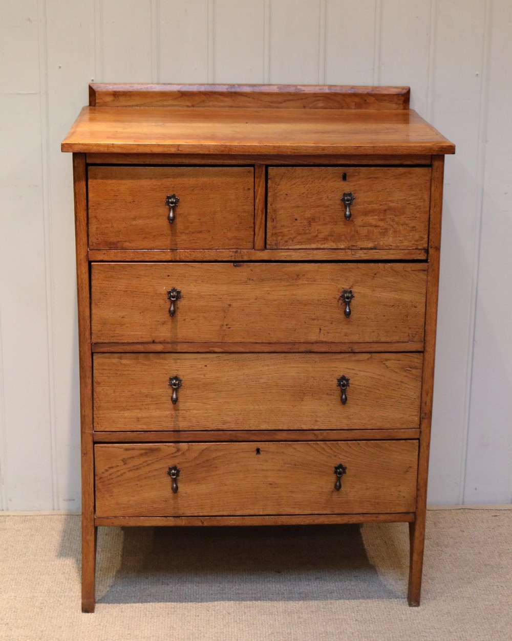 Rustic Oak Chest Of Drawers