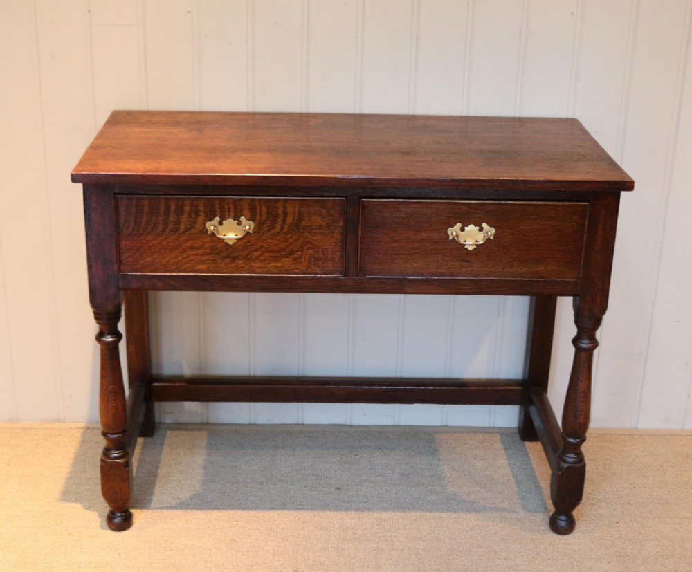 Solid Oak Side Table