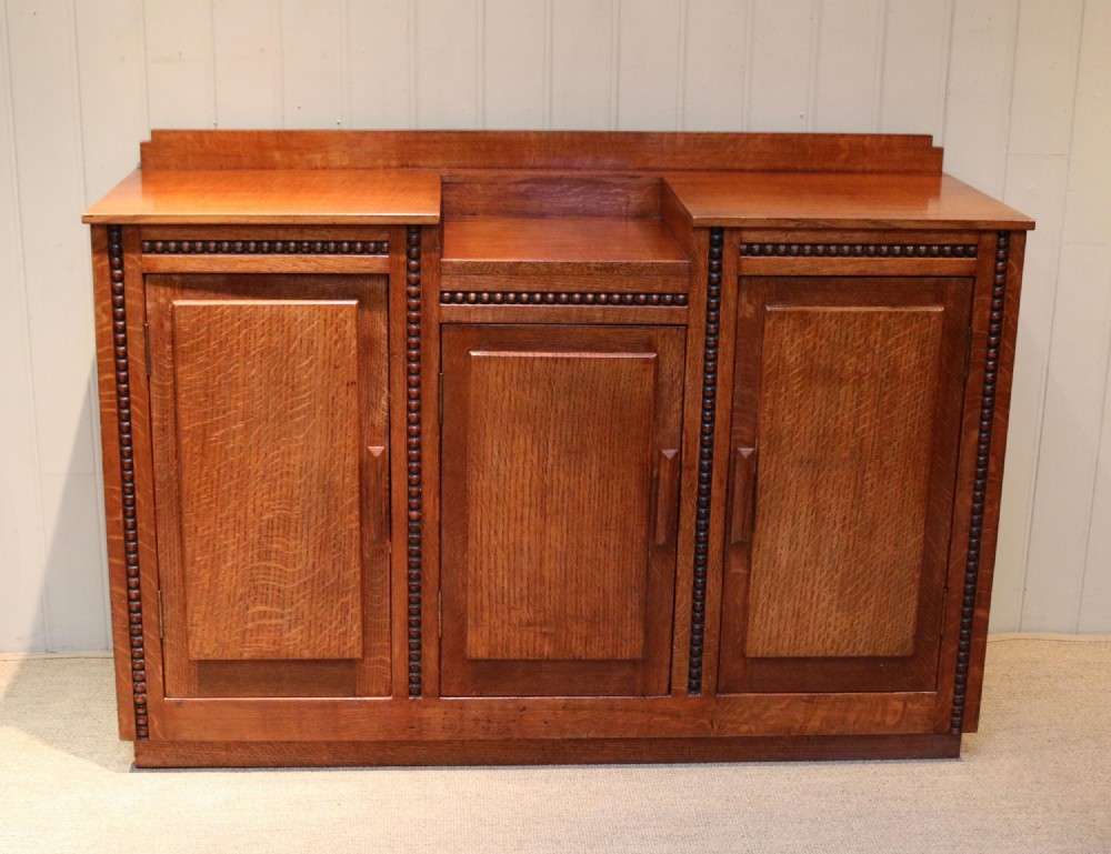 Early 20th Century Golden Oak Sideboard