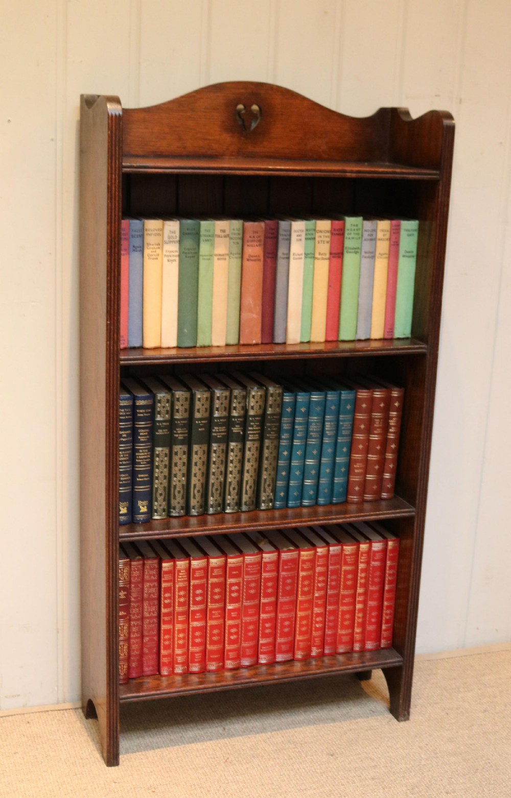 Oak Open Bookcase